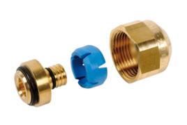 Raccord multicouches à compression / collecteur chauffage - Pbtub