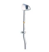 Pomme de douche fixe + tube-collier - Presto