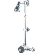 Miigeur alpa bouton noir avec pomme orientable raccord coudée - Presto