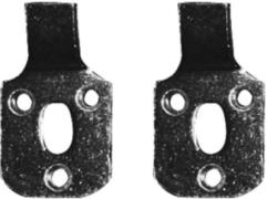 Paire d'attaches pour lave-mains -  Duravit