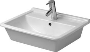 Starck 3 vasque encastrement par le dessus - Duravit