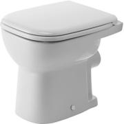 D code cuvette au sol fond plat alimentation indépendante - Duravit