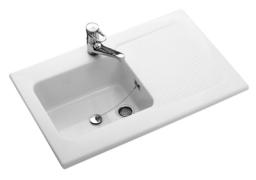 Mogador évier céramique à poser 1 cuve - Villeroy & Boch