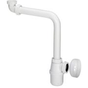 Siphon lavabo déporté en pvc - Viega