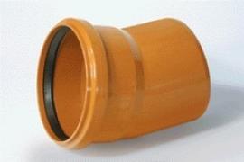 Coude pvc rouge 15° - Van Eyk Peter