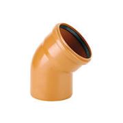 Coude pvc rouge 45° -  Van Eyk Peter