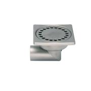 Siphon sol inox sortie horizontale avec vis d'inviolabilité - Limatec