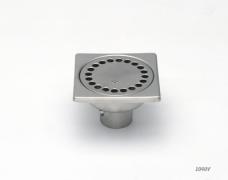 Siphon sol inox sortie verticale avec vis d'inviolabilité - Limatec