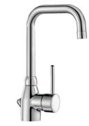 Mitigeur monotrou avec bec orientable - Delabie