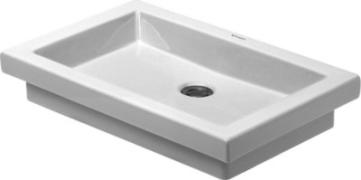 2nd floor vasque encastrement par le dessus - Duravit