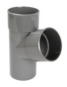 Té PVC à coller 67° mâle/femelle - Nicoll