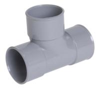 Té PVC à coller pied de biche 87° femelle/femelle - Nicoll