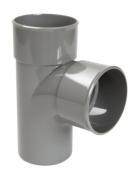 Té PVC à coller 87° mâle/femelle - Nicoll