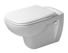 D code pack cuvette suspendue sans bride abattant freiné - Duravit