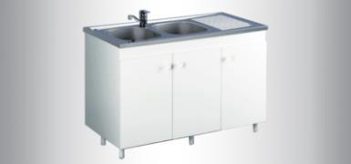 Azur meuble sous évier - Aquarine