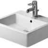 Vero lavabo pour meuble avec trop plein percé 1 trou - Duravit