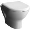 Domao pack cuvette suspendue sans bride abattant freiné - Vitra