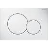 Sigma 01 plaque de commande WC double touche - Gébérit