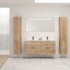 Meuble 4 tiroirs double vasque Domao - Burgbad