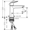 Logis Fine 110 Mitigeur lavabo CoolStart - Hansgrohe