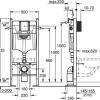 Rapid SL bâti-support 1,13m - Grohe