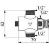 Cartouche thermostatique 3/4 - Grohe