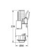 Soupape pour bati support - Grohe