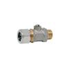 Vanne raccord M 1/2 Gripp 10 - Watts