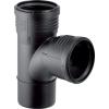 Té pied de biche 87,5° silent-PP diamètre 90 - Geberit