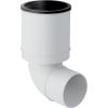 Coude de raccordement 87,5° silent-PP - Geberit