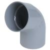 Coude PVC à coller 67° mâle/femelle - Nicoll