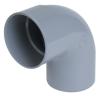 Coude PVC à coller 87° mâle/femelle - Nicoll
