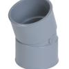 Coude PVC à coller 20° femelle/femelle - Nicoll