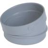 Secteur de coude PVC à coller 15° mâle/femelle - Nicoll
