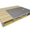 Ligno receveur à carreler pour plancher bois - Wedi