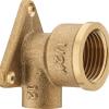 Coude applique laiton / à souder  femelle 471gcu - Riquier