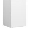 Meuble haut suspendu mélaminé blanc - Moderna