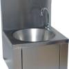 Lave-mains hygiène blinox complet commande femorale - Franke
