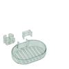 Unica E et F porte savon pour barre de douche - Hansgrohe