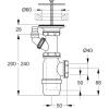 Bonde à grille évier - Ideal Standard
