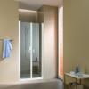 Cada XS porte 2 battants - Blanc - Verre Clair Cadaclean - Roth