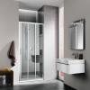 Cada XS porte coulissante - Argent Poli - Verre Clair Cadaclean - Roth