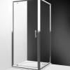 Equi paroi fixe - Argent Poli - Verre Clair - Roth