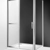 Equi paroi fixe p.montage av. D2R/L - Argent Poli - Verre Clair - Roth