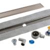 Docia pack caniveau avec cadre et grille caro - Nicoll