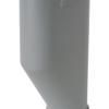 Entonnoir PVC pour siphon double MAL - Nicoll