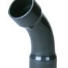 Courbe PVC pression 45° femelle/femelle - Nicoll