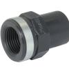 Raccord PVC pression taraudé / à coller - Nicoll
