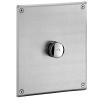 Robinet TEMPOFLUX 1 encastre avec plaque inox Delabie