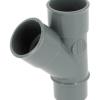 Té réduit PVC à coller 45° mâle/femelle - Nicoll